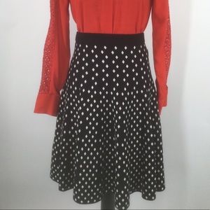 Ava Couture Large Fit and Flare Sweater Skirt